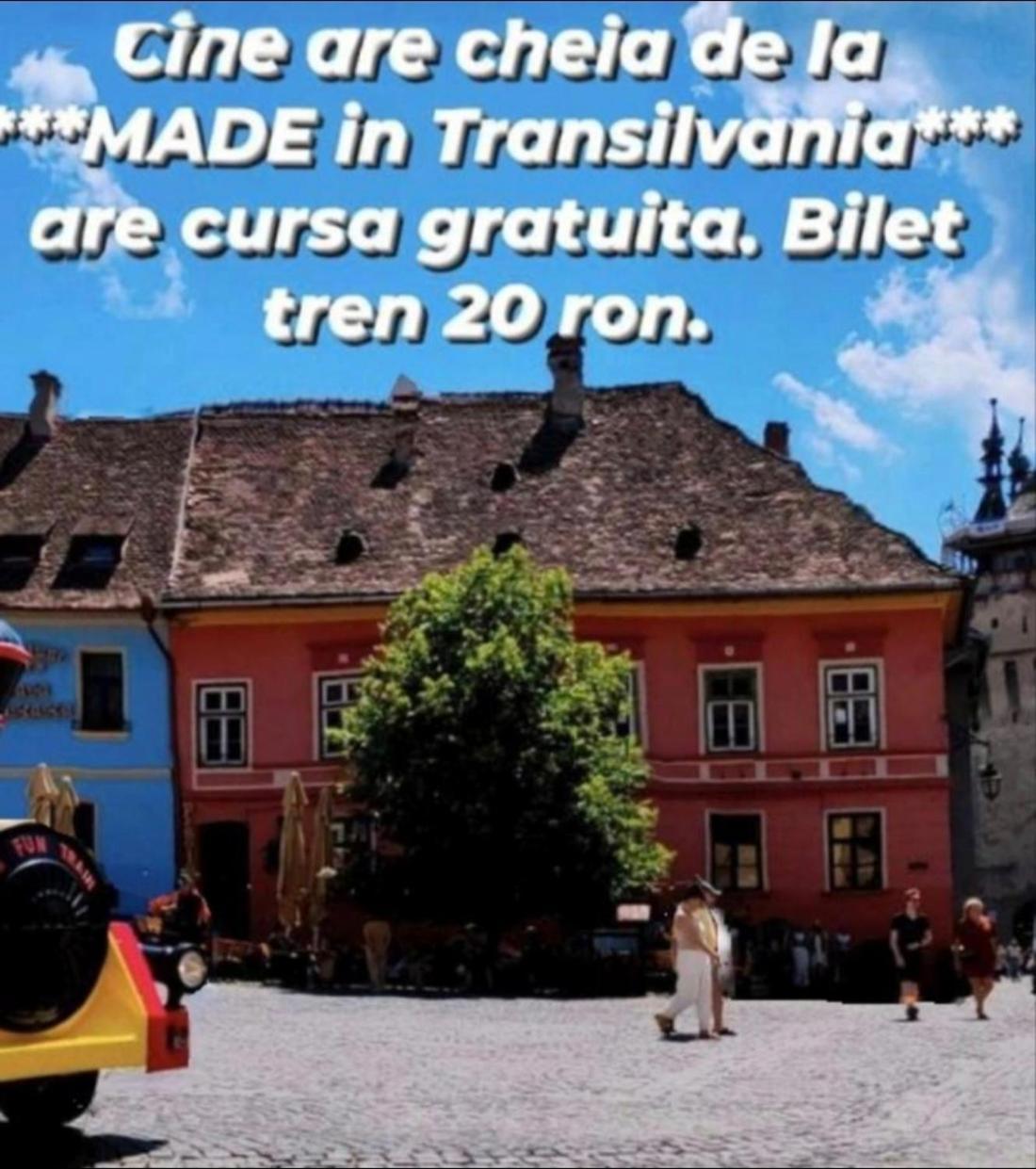 Made In Transilvania Sighişoara Rom bilde